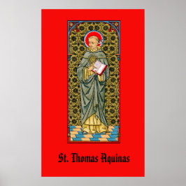Póster St. Thomas Aquinas (VVP 003)