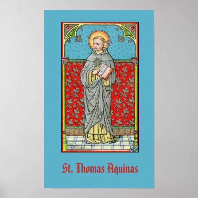 Póster St. Thomas Aquinas (VVP 2002) (Frente)