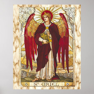 Póster St Uriel the Archangel Angel Saint