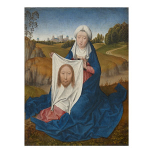Póster St. Veronica, c.1470-1475 (aceite en panel)