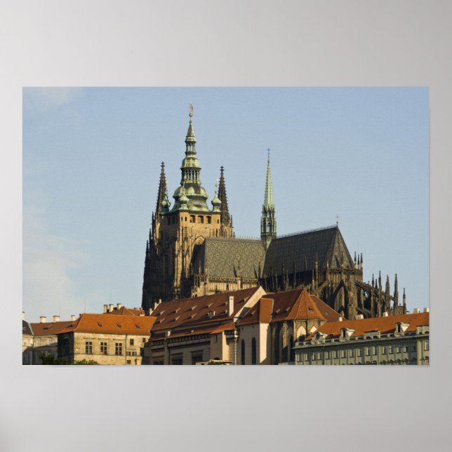 Póster St. Vitus Cathedral and Prague Castle, one of (Frente)