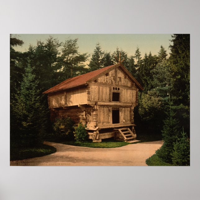 Póster Stabbur, Oslo, Noruega (Frente)
