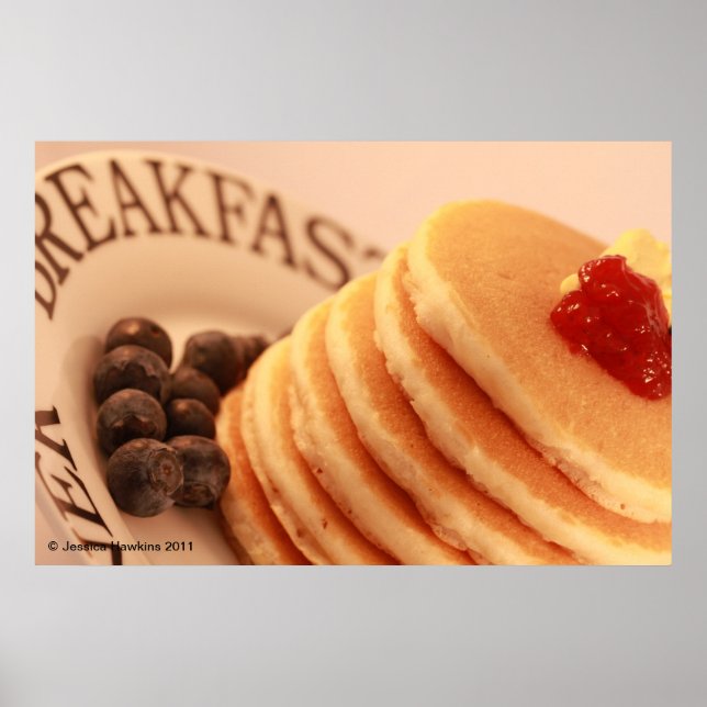 Póster Stack of Pancakes (Frente)