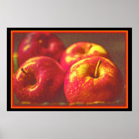 "Stack of Red Apples Fruit" Foto escueta. ¡Hazte c
