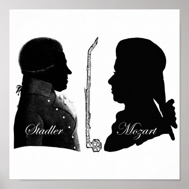 Póster Stadler and Mozart Clarinet (Frente)