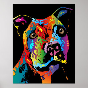 Póster Staffordshire Bull Terrier