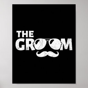 Póster Stag Groomsmen Boda Te