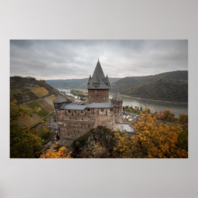 Póster Stahleck Castle Bacharach Germany (Frente)