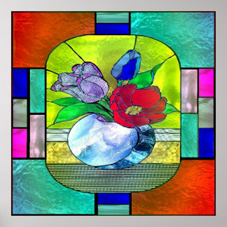 Póster Stain Glass 2