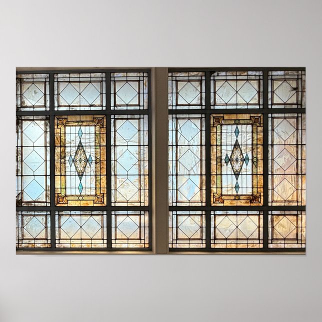 Póster Stained Glass (Frente)