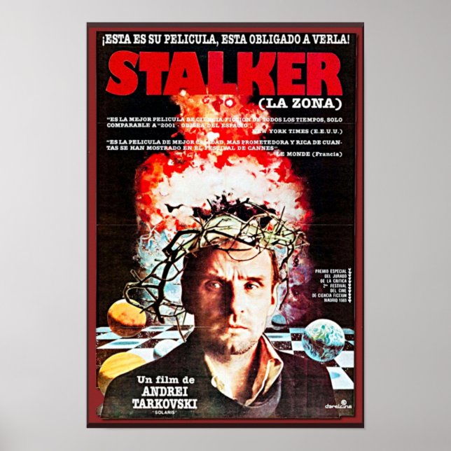 Póster Stalker La Zona (Frente)
