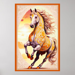 Póster Stallion majestuoso