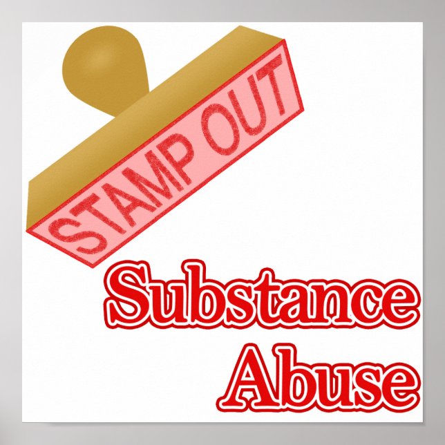 Póster Stamp Out Substance Abuse (Frente)