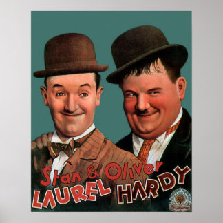 Póster STAN OLIVER Laurel y Hardy Movie