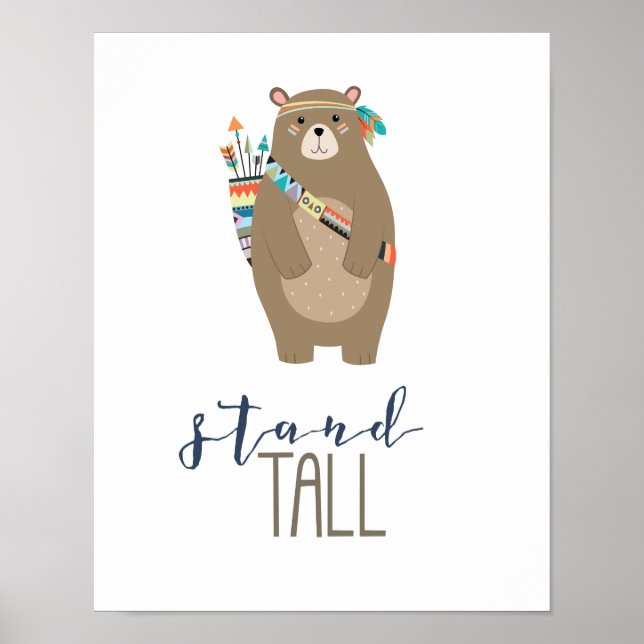 Póster Stand Tall (Frente)