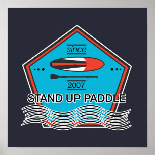 Póster Stand Up Paddle Poster
