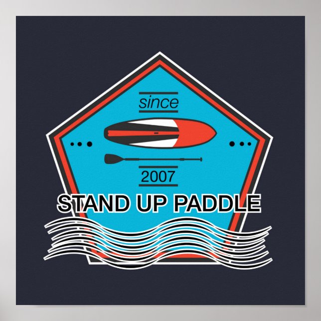 Póster Stand Up Paddle Poster (Frente)