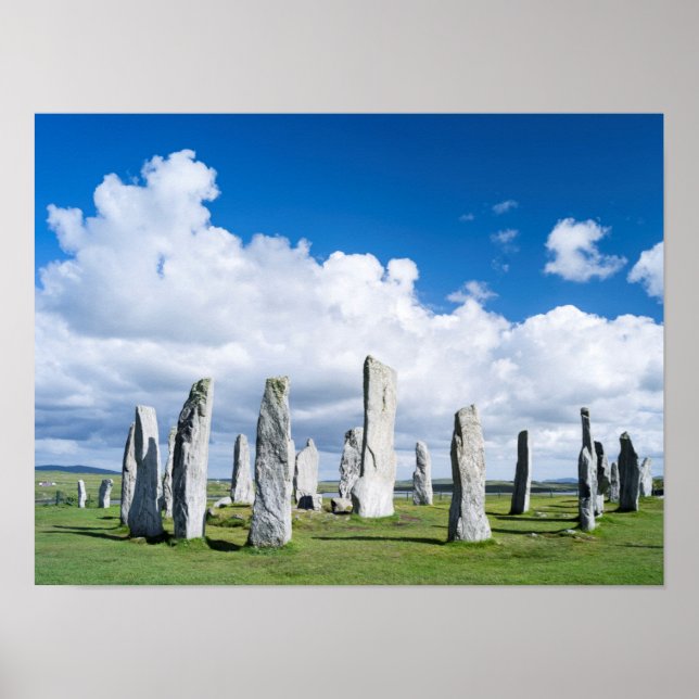 Póster Standing Stones of Callanish 2 (Frente)