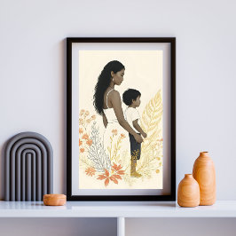 Póster Standing With You – A Mother’s Silent Strength