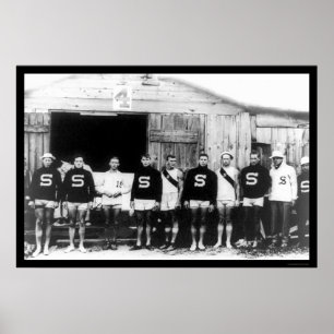 Póster Stanford Varsity Rowing Crew 1912