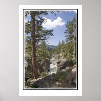 Póster Stanislaus River near Kennedy Meadows- Poster