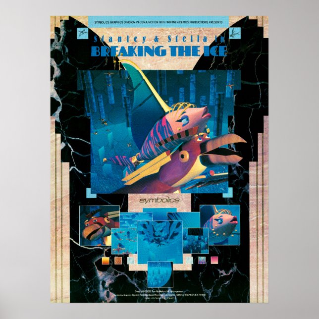 Póster Stanley Y Stella Rompiendo El Poster Del Hielo (Frente)
