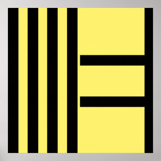 Póster Star abstract expressionism painting art 