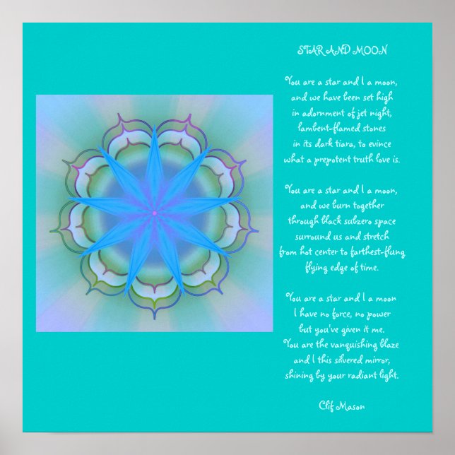 Póster Star and Moon 2 (Frente)