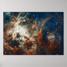 Póster Star Factory 30 - Telescopio Espacial Hubble de la
