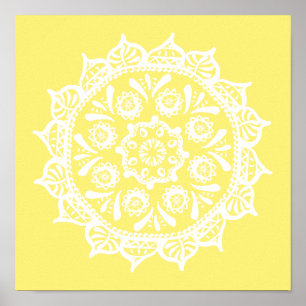 Póster Star Fruit Mandala