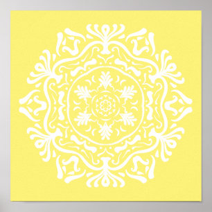 Póster Star Fruit Mandala