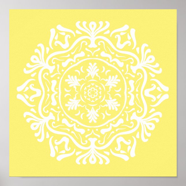 Póster Star Fruit Mandala (Frente)