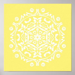 Póster Star Fruit Mandala