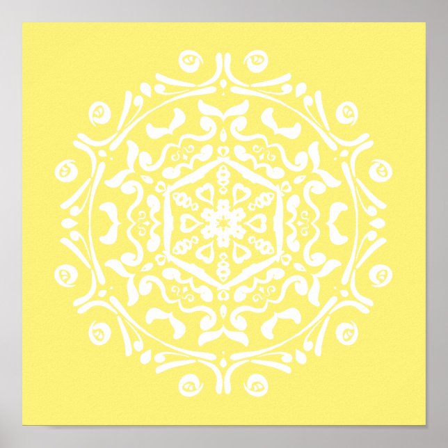 Póster Star Fruit Mandala (Frente)
