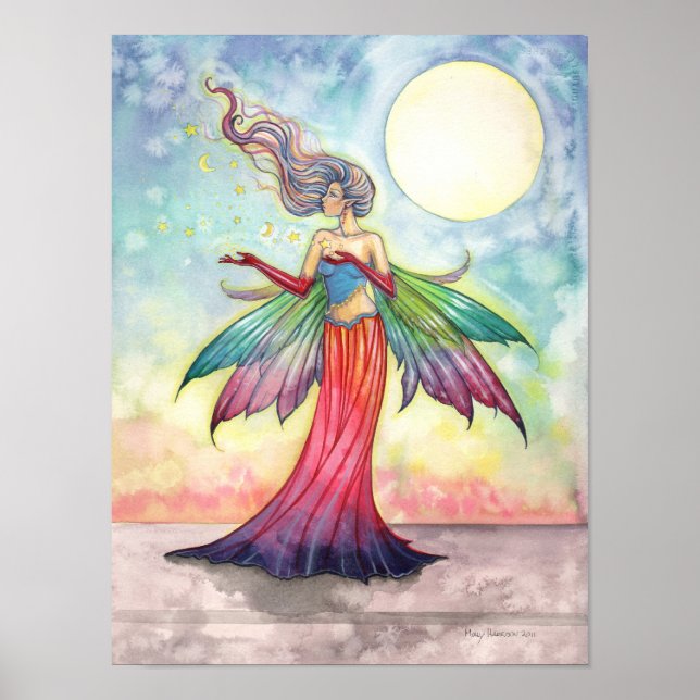 Póster Star Gatherer Fantasy Fairy Poster (Frente)