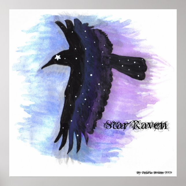 Póster Star Raven, De Felicia Boites (Frente)