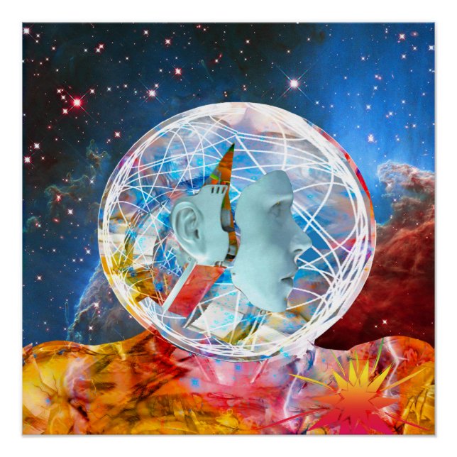 Póster Star Robot (Anverso)