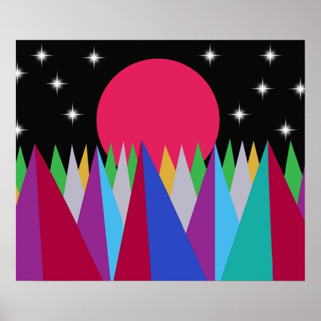 Póster Star Sunset (Frente)