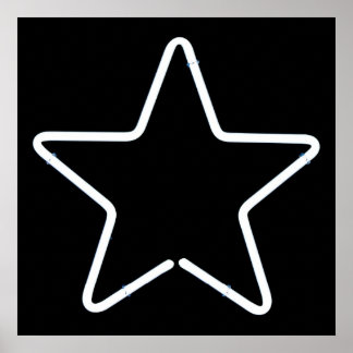 Póster Star White, Star Bright