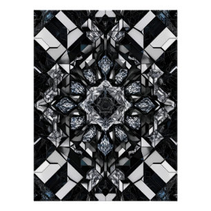 Póster Starburst Mechtronic Crystal TX-400