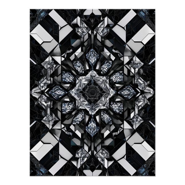 Póster Starburst Mechtronic Crystal TX-400 (Anverso)