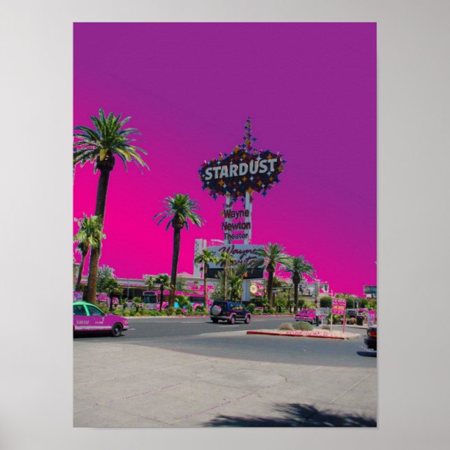 Póster Stardust Las Vegas Marquee 2001 (Frente)