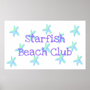 Póster Starfish Beach Club