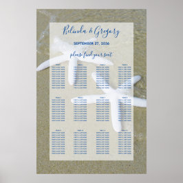 Póster Starfish Beach Wedding