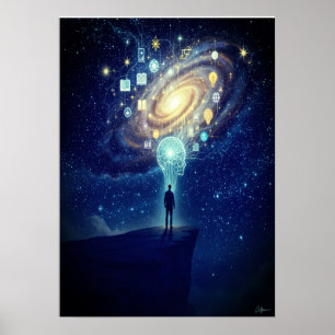 Póster Stargazer Cosmic Poster - Aumente su espacio