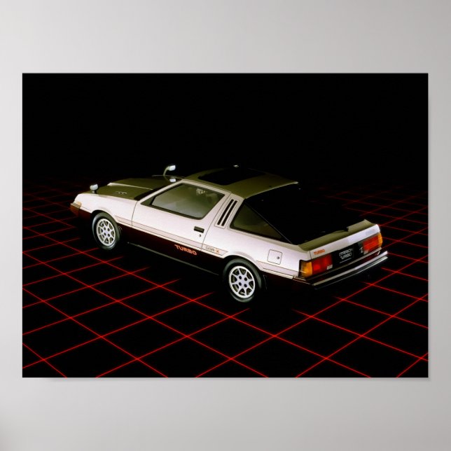 Póster Starion láser (Frente)