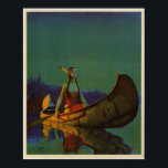 Póster Starlight - Edward Mason Eggleston Poster<br><div class="desc">Edward Mason Eggleston fue un pintor estadounidense que se especializó en retratos de calendario de mujeres,  de moda y fantástica. También era un conocido ilustrador comercial que trabajaba para compañías como Fisk Tire Company,  Pennsylvania Railroad y la Great Lakes Exposition.</div>
