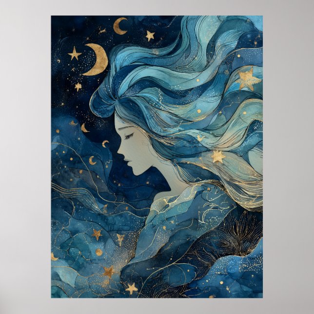 Póster Starlit Dream Goddess (Frente)