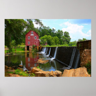 Póster Starr's Mill Dam