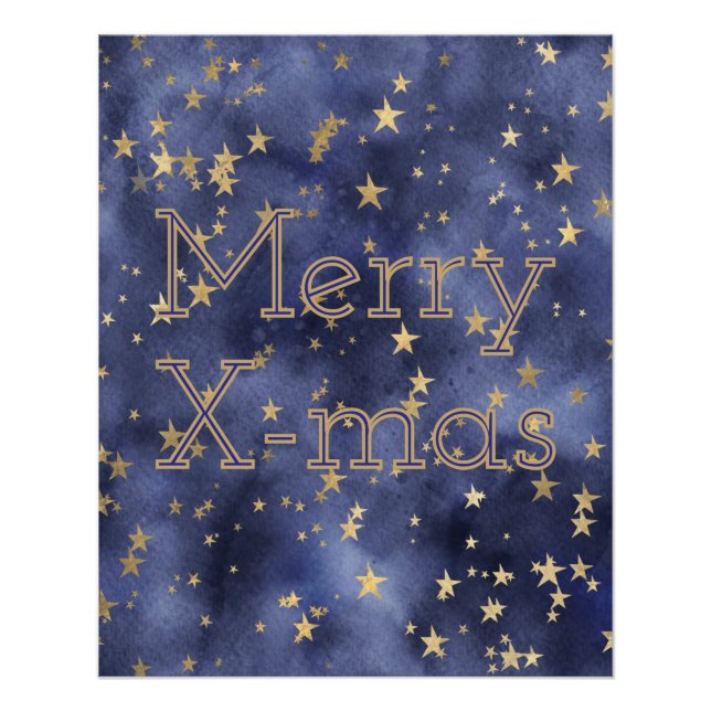 Póster Starry Night (Anverso)